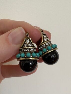 Heavy Glass Earrings